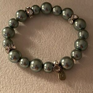 Beautiful bead and crystal bracelet